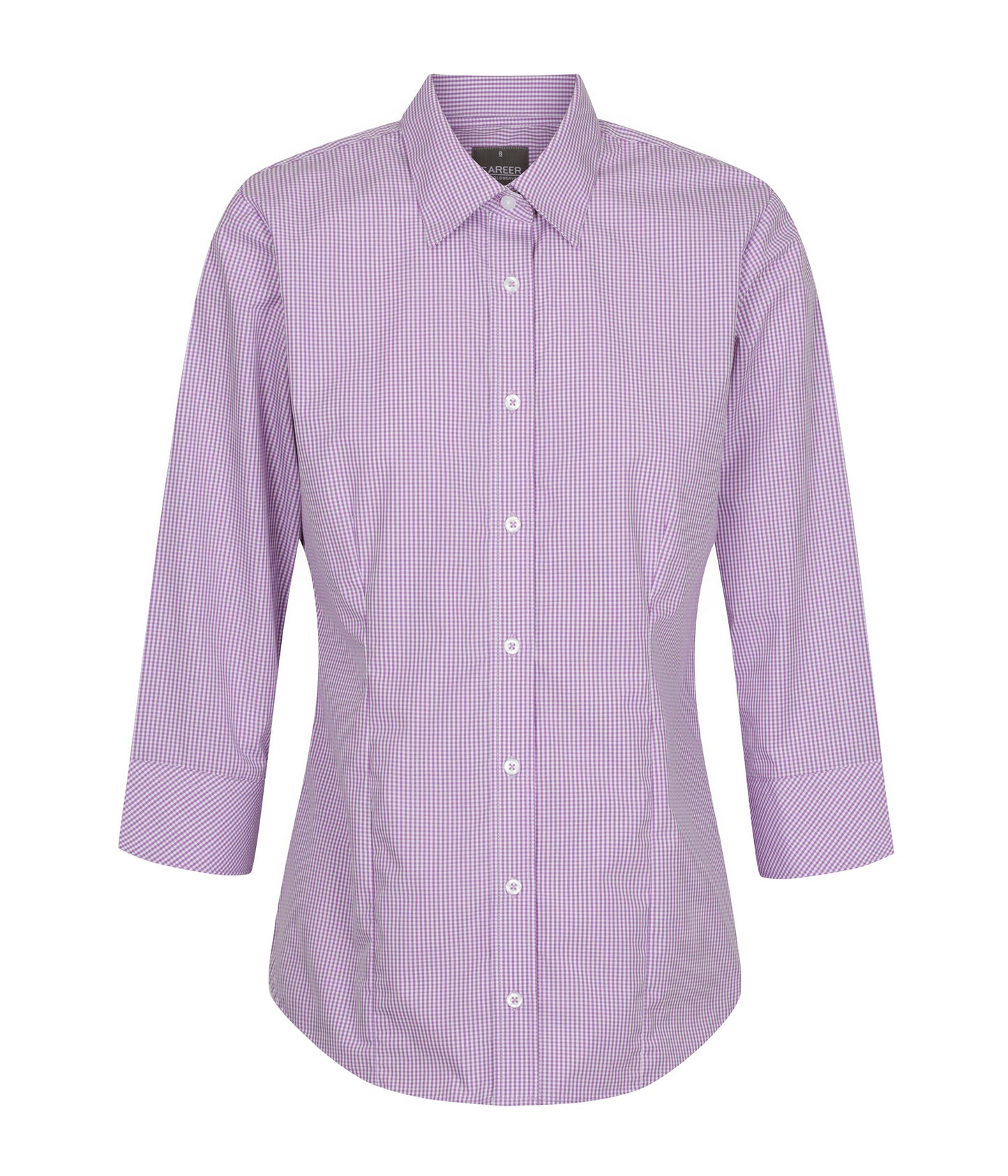 Women's Westgarth Gingham 3/4 Sleeve Shirt - 1637WZ