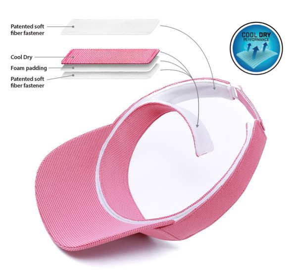 Visor w/ removable sweat band - IV167