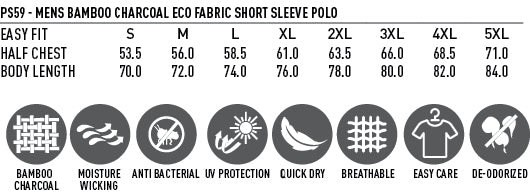 Men's Lucky Bamboo Polo - PS59