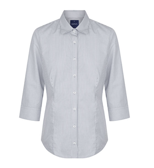 Women's Westgarth Gingham 3/4 Sleeve Shirt - 1637WZ