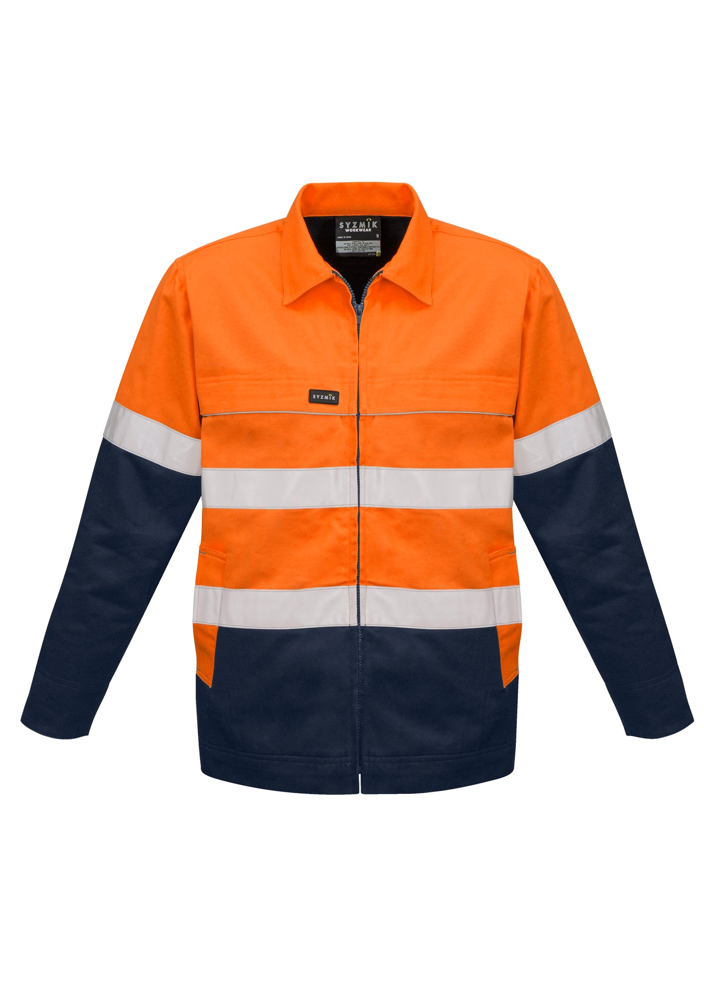Men's Hi Vis Cotton Drill Jacket - ZJ590
