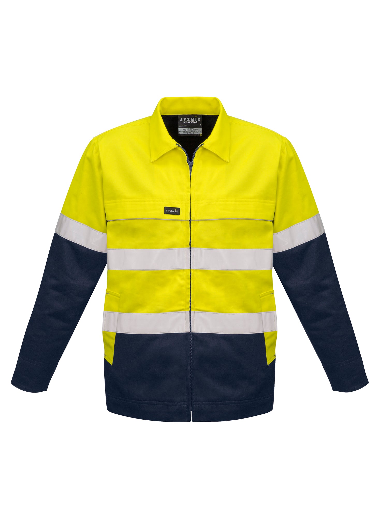 Men's Hi Vis Cotton Drill Jacket - ZJ590
