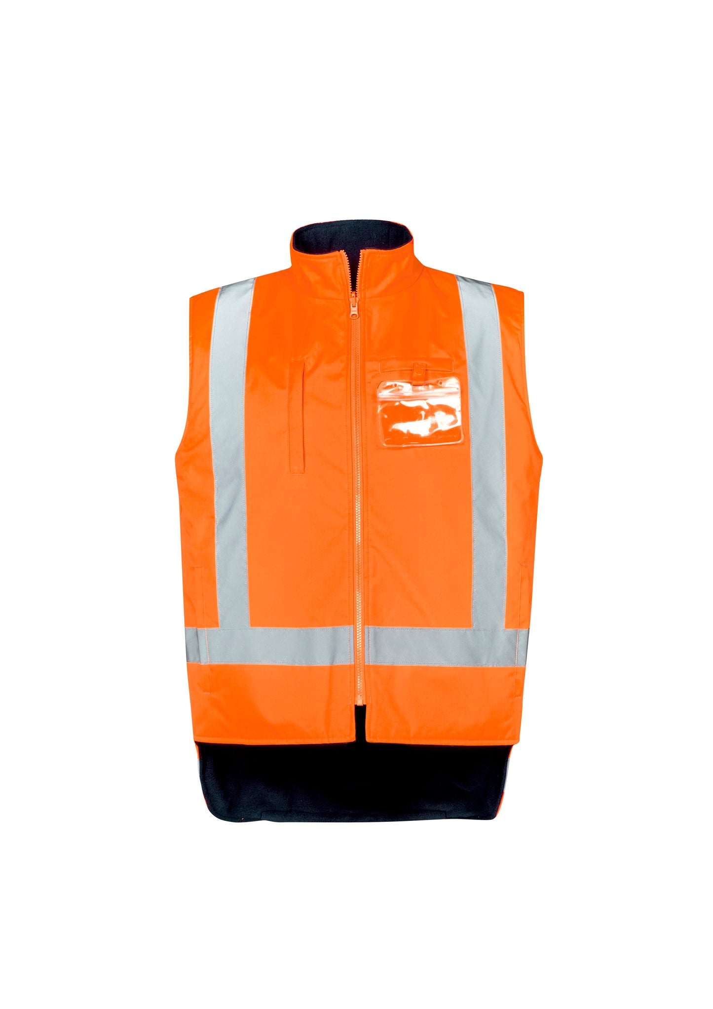 Men's Hi Vis X Back 4 In 1 Waterproof Jacket - ZJ616