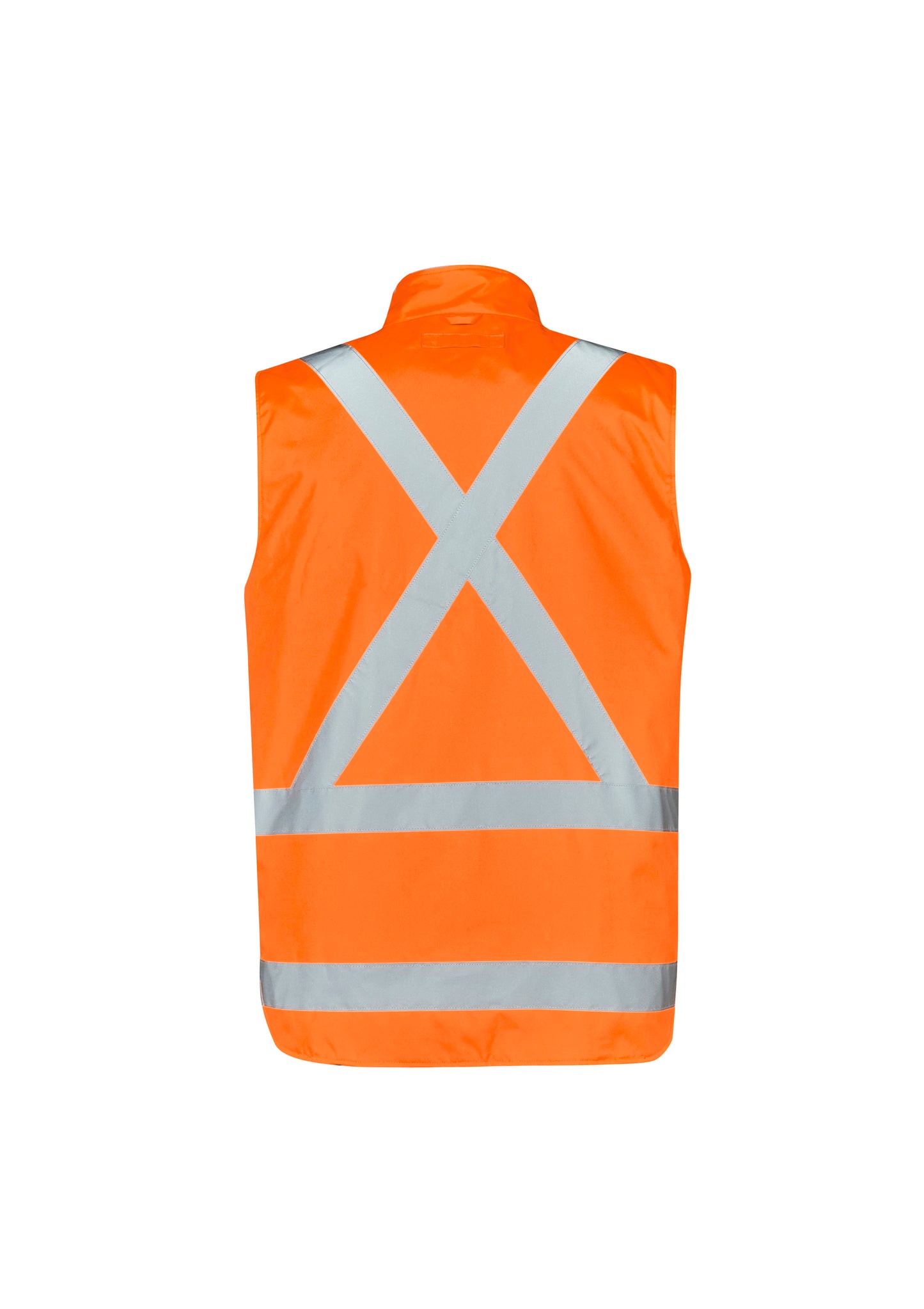 Men's Hi Vis X Back 4 In 1 Waterproof Jacket - ZJ616