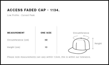 Access Faded Cap - 1134