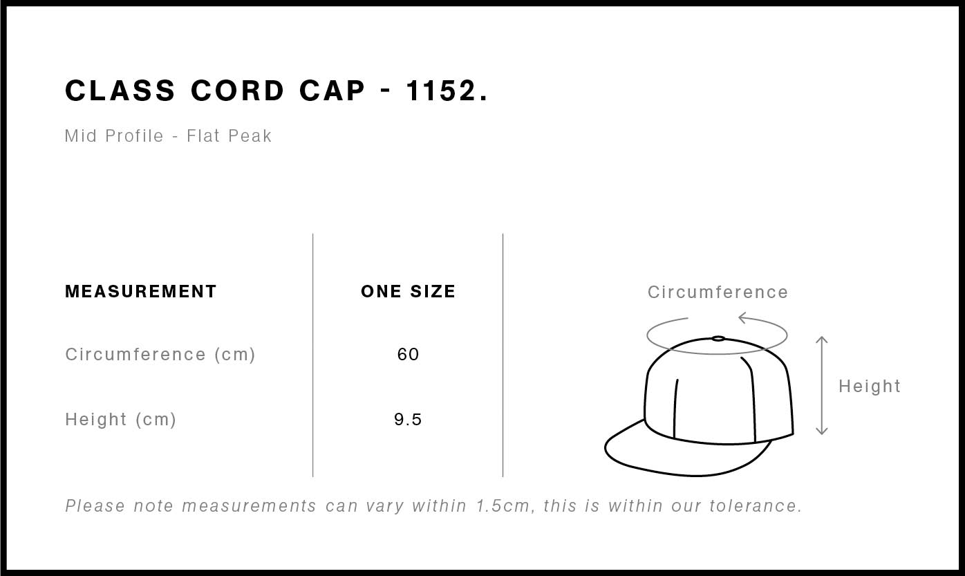 Class Cord Cap - 1152