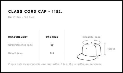 Class Cord Cap - 1152