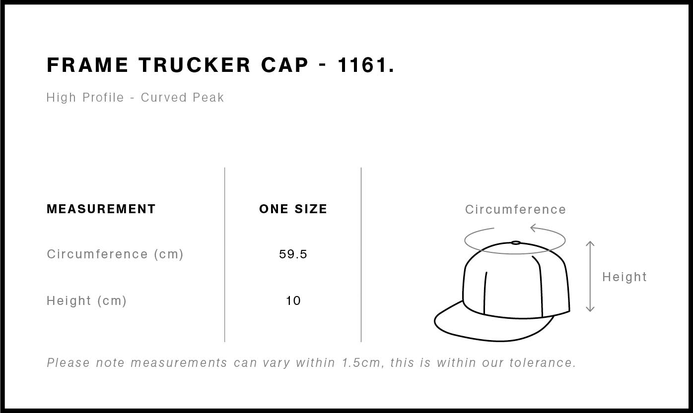 Frame Foam Trucker Cap - 1161