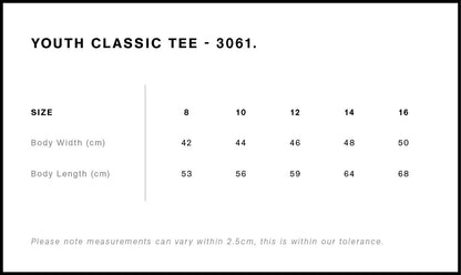 Youth Classic Tee - 3061