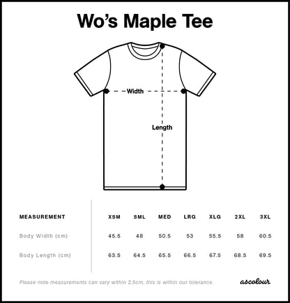 Women's Maple Tee - 4001