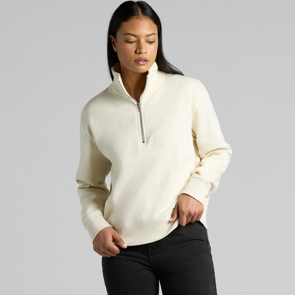 Women's Stencil Half Zip Crew - 4125