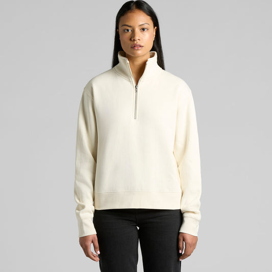 Women's Stencil Half Zip Crew - 4125