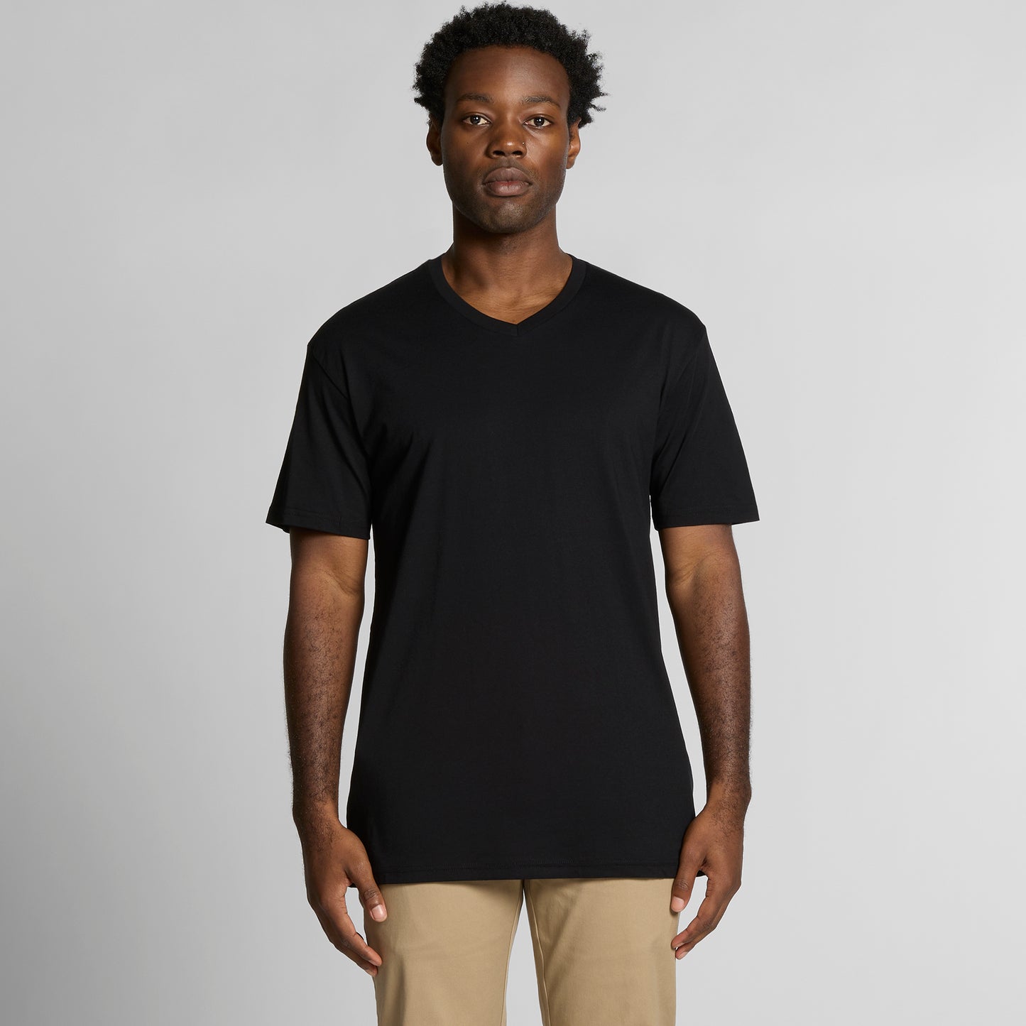 Men's Staple V Neck Tee - 5001V