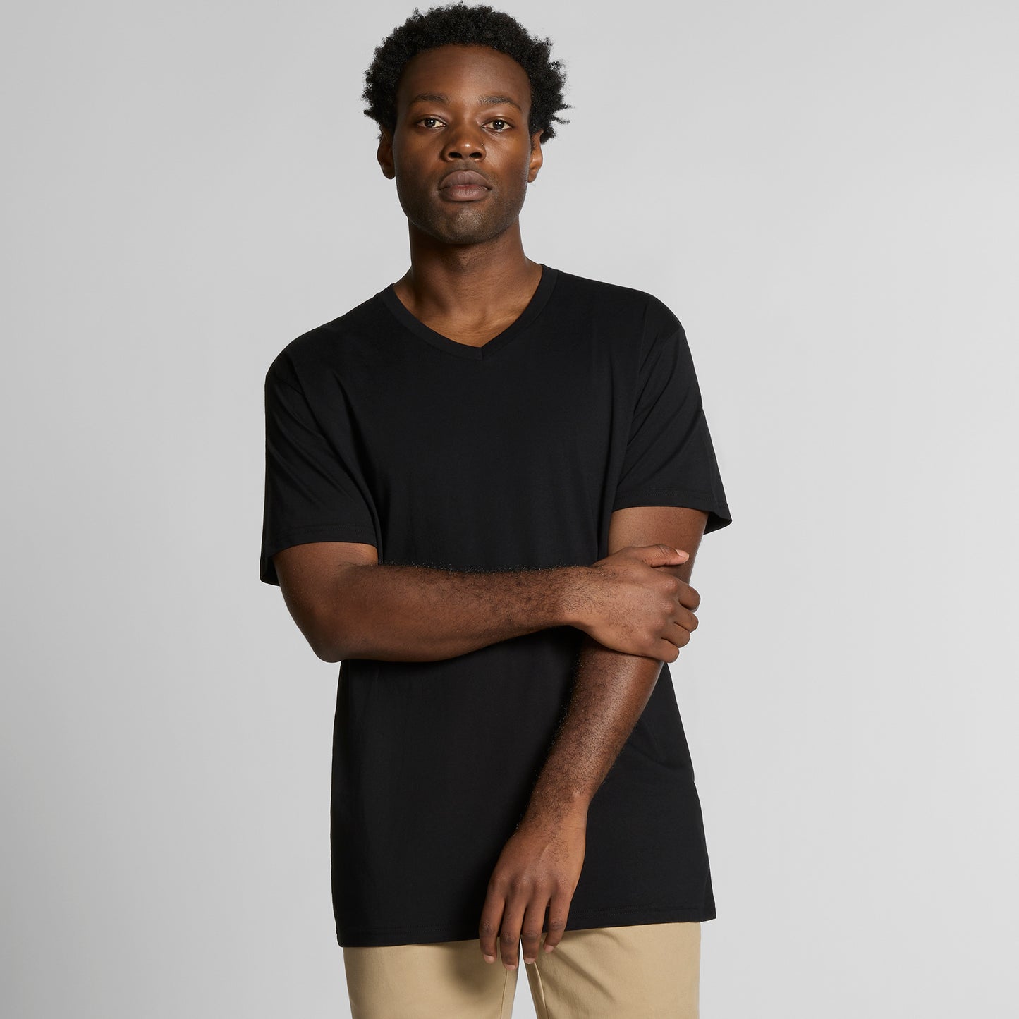 Men's Staple V Neck Tee - 5001V