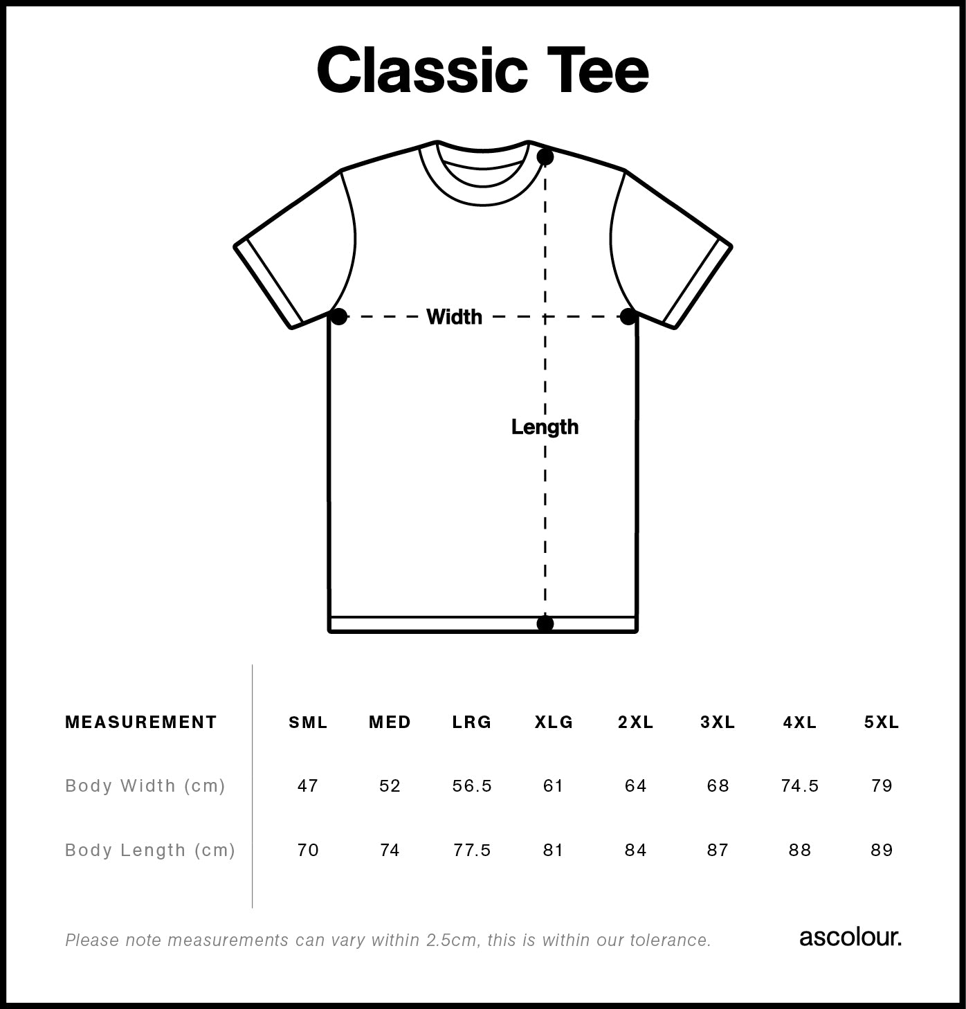 Men's Classic Tee - 5026