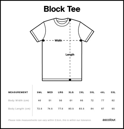 Block Tee - 5050