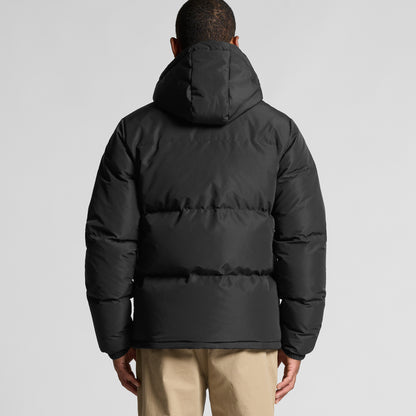 Men's Hooded Puffer Jacket - 5590