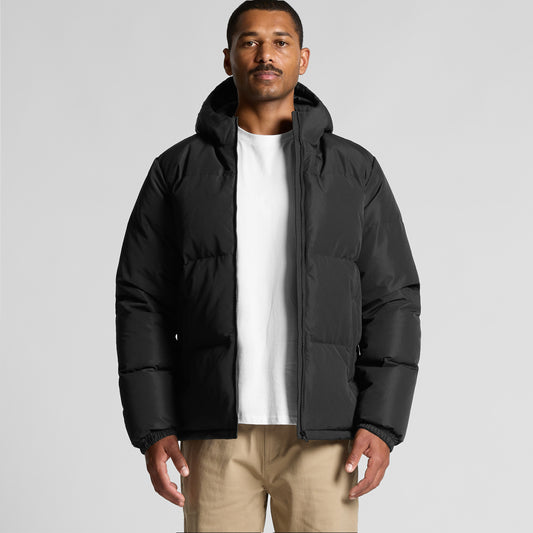 Men's Hooded Puffer Jacket - 5590