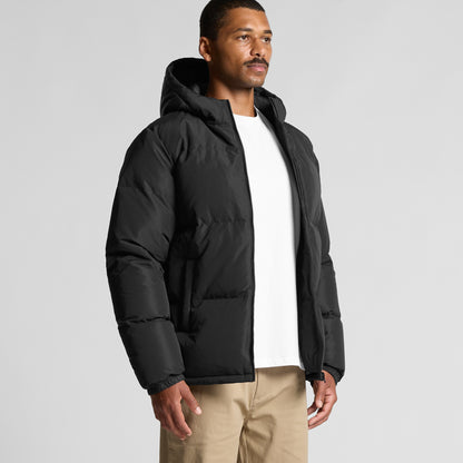 Men's Hooded Puffer Jacket - 5590