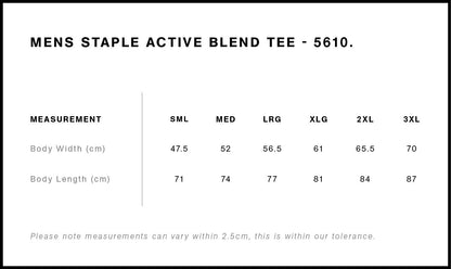 Men's Staple Active Blend Tee - 5610