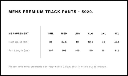 Men's Premium Track Pants - 5920