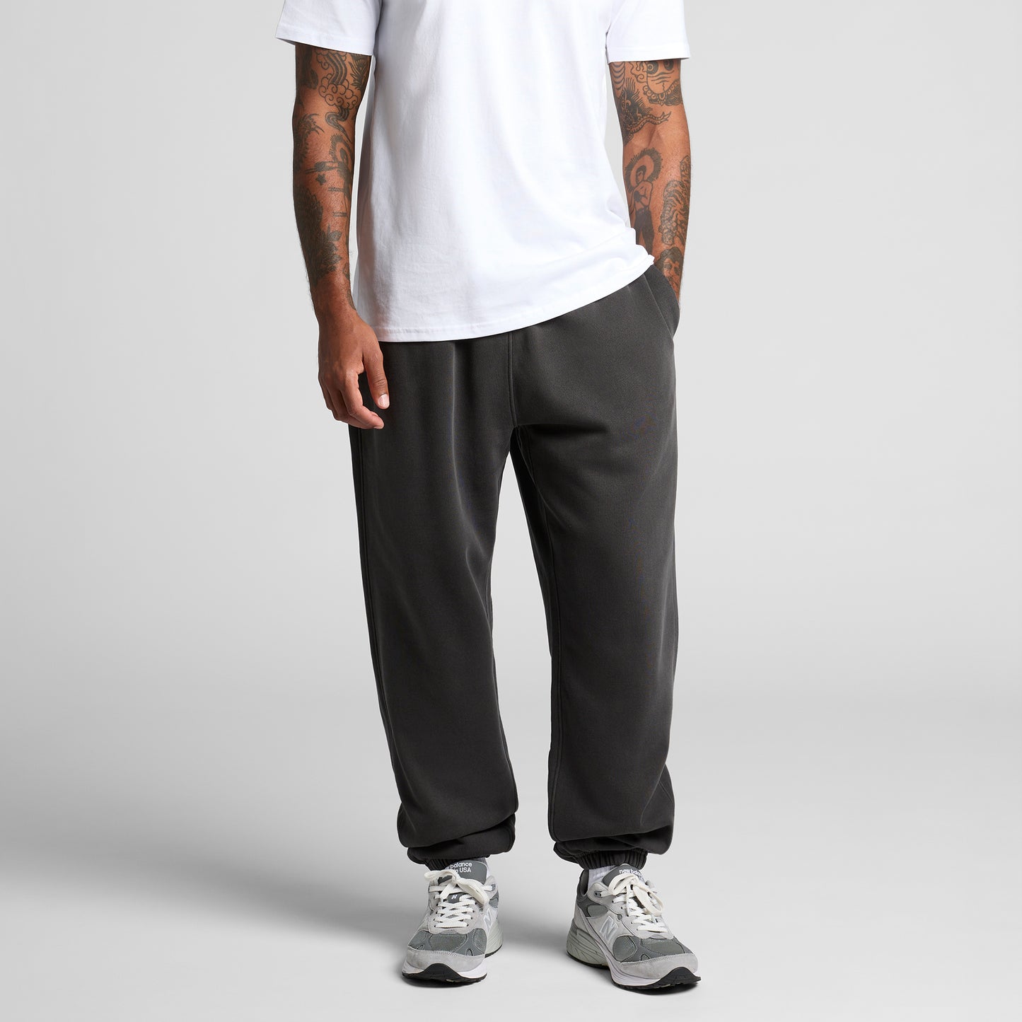 Relax Faded Track Pants - 5938