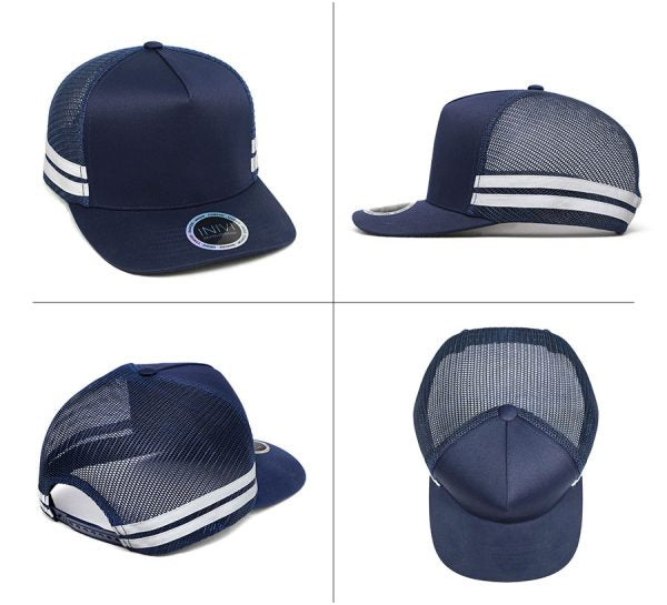 Grace Collection Poly Cotton/Mesh Cap - IV149