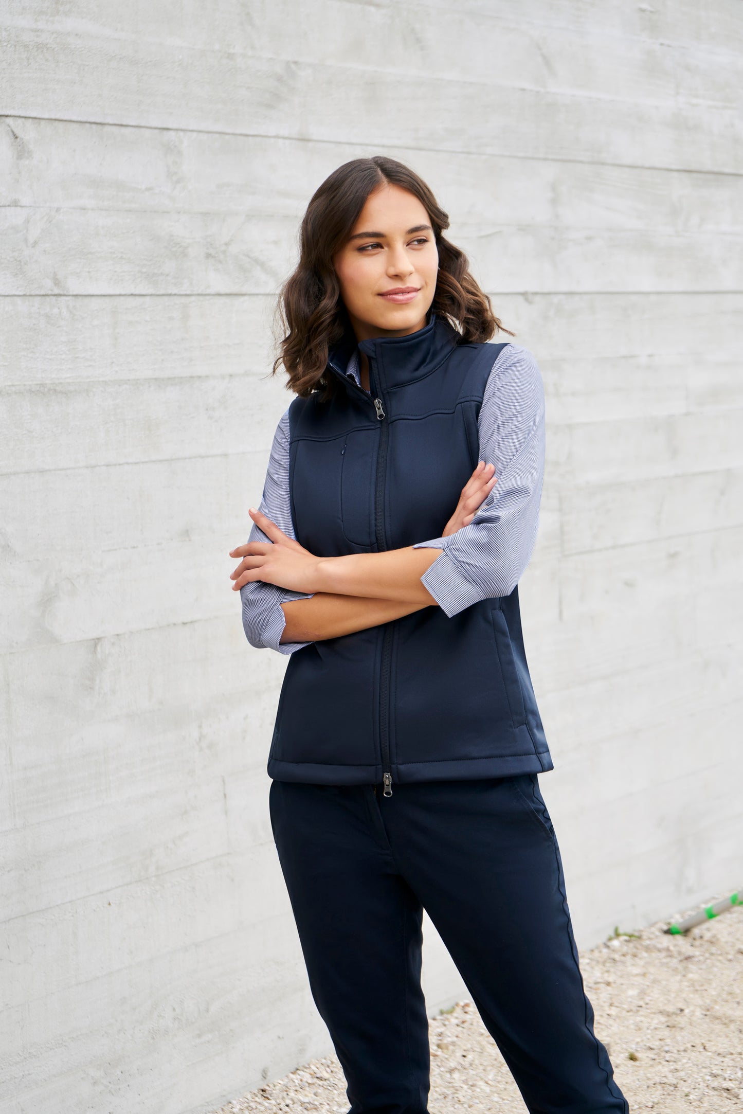 Women's Softshell Vest - J29123