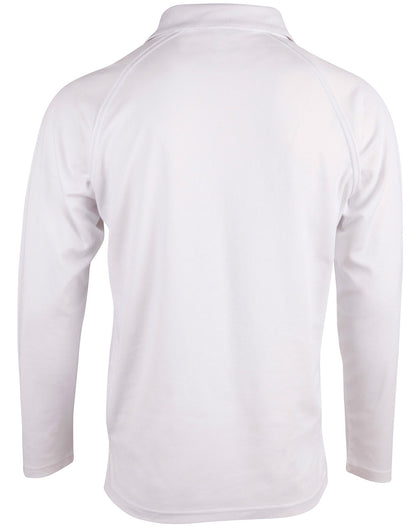 Men's Cricket Polo Long Sleeve - PS29L