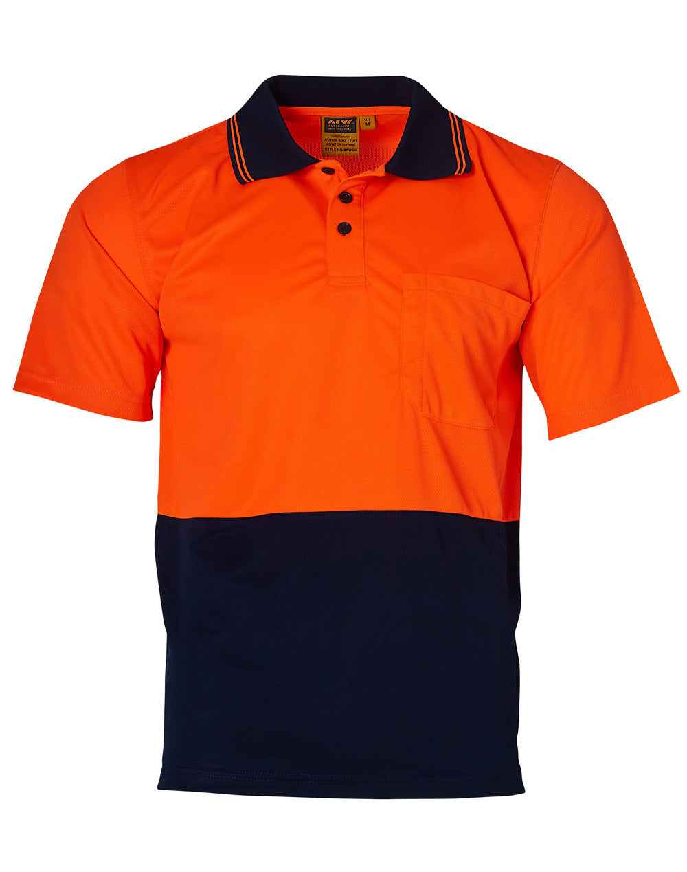 Unisex Hi Vis CoolDry Short Sleeve Polo - SW01CD