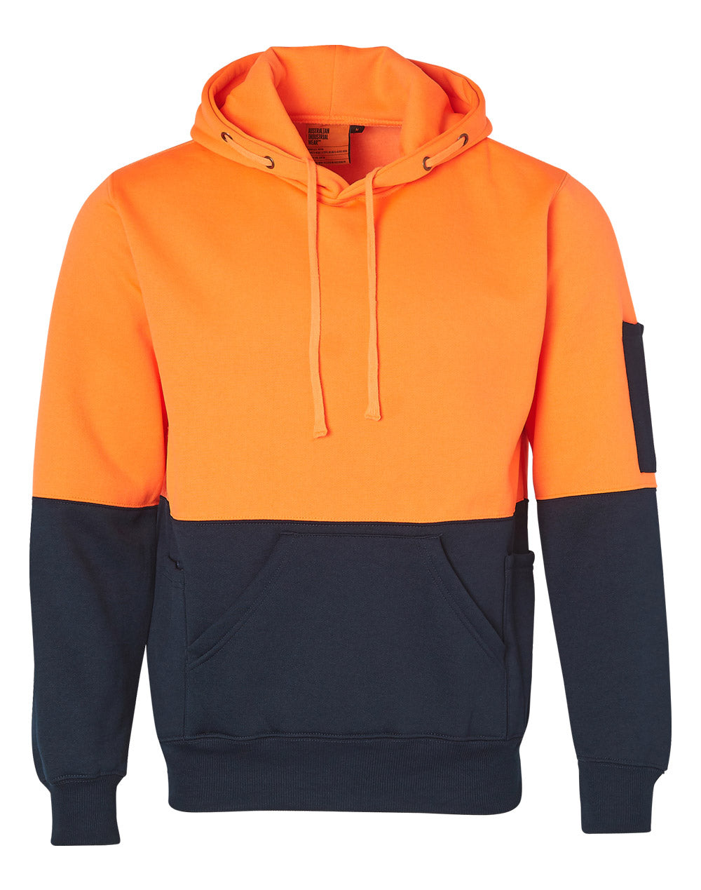 Unisex Hi Vis Two Tone Fleecy Hoodie - SW38