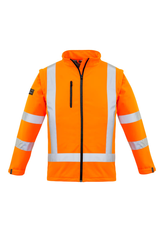 Women's Hi Vis NSW Rail X Back 2 In 1 Softshell Jacket - ZJ770