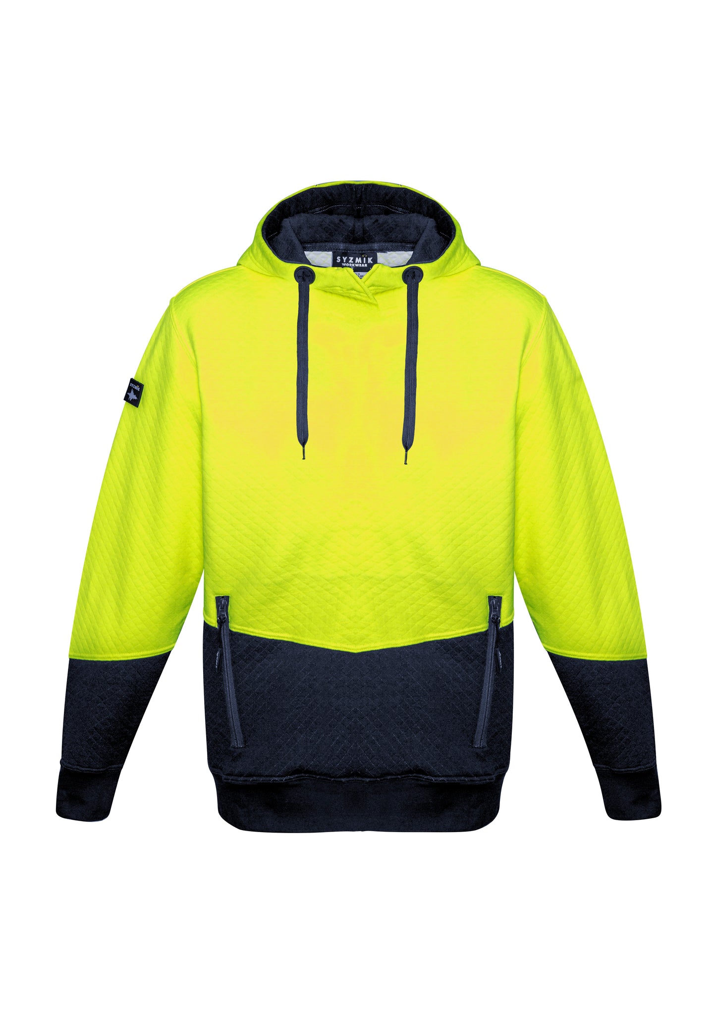 Unisex Hi Vis Textured Jacquard Hoodie - ZT477