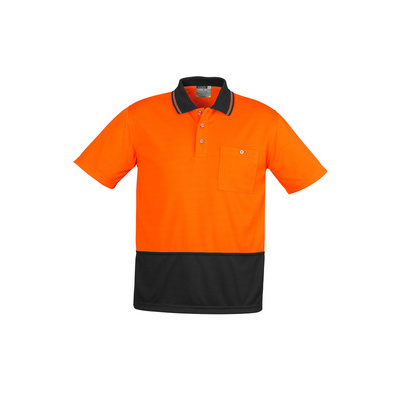 Unisex Hi Vis Basic Short Sleeve Polo Thumbnail