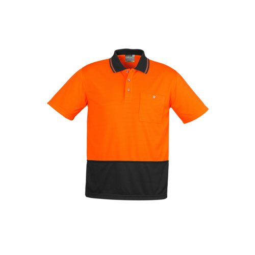 Unisex Hi Vis Basic Short Sleeve Polo Thumbnail