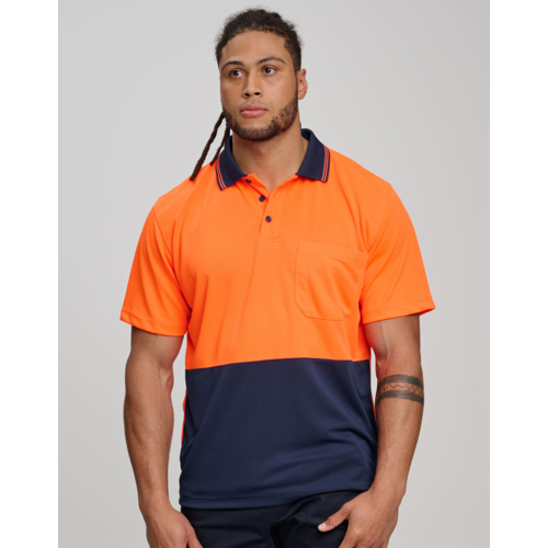 Unisex High Visibility CoolDry Short Sleeve Polo Thumbnail