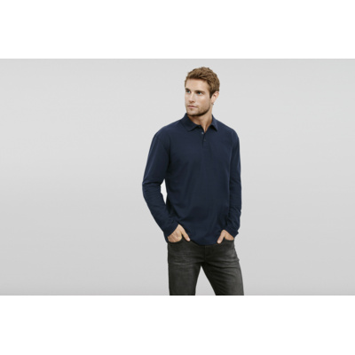 Men's Crew Long Sleeve Polo Thumbnail