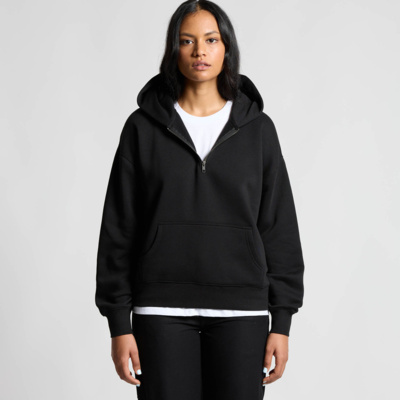 Women's Relax Half Zip Hood Thumbnail