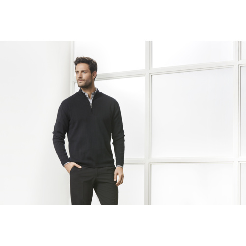 Biz Collection Men's 80/20 Wool Pullover WP10310 Men's 80/20 Wool Pullover Thumbnail