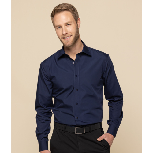 Men's Nicholson Premium Poplin L/S Shirt (Slim Fit) Thumbnail