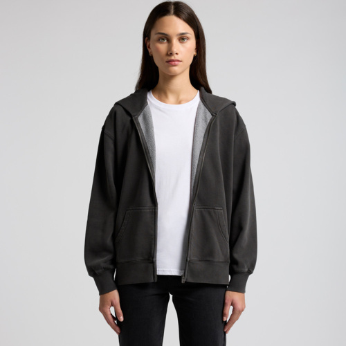 Women's Relax Faded Zip Hood  Thumbnail