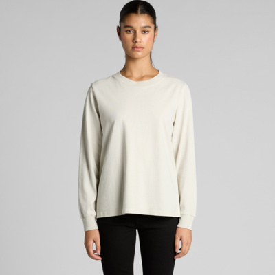 Women's Heavy Faded Long Sleeve Tee Thumbnail