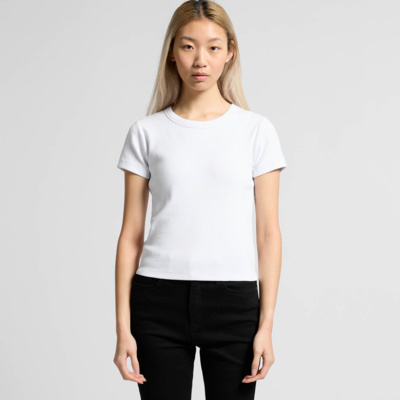 Women's Organic Rib Tee Thumbnail