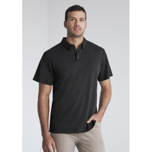 Men's Lotus Short Sleeve Polo Thumbnail