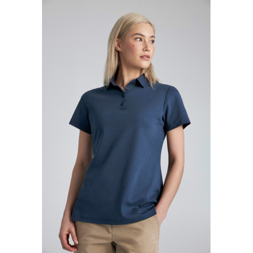 Women's Lotus Short Sleeve Polo Thumbnail