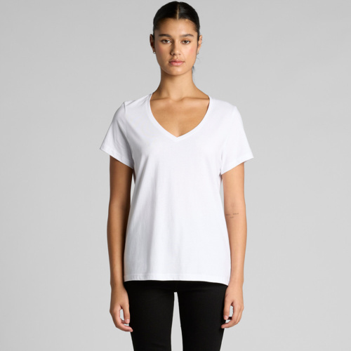 Women's Maple V Neck Tee Thumbnail