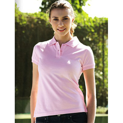 Women's Pique Knit Fitted Cotton / Spandex Polo Thumbnail