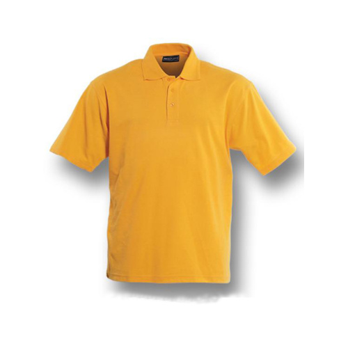 Kids Plain Colour Poly Face Cotton Backing Short Sleeve Polo Thumbnail