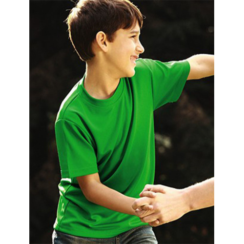 Kids Plain Breezeway Micromesh Tee Shirt Thumbnail