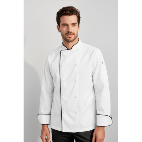 Al Dente Men's Long Sleeve Chef Jacket Thumbnail